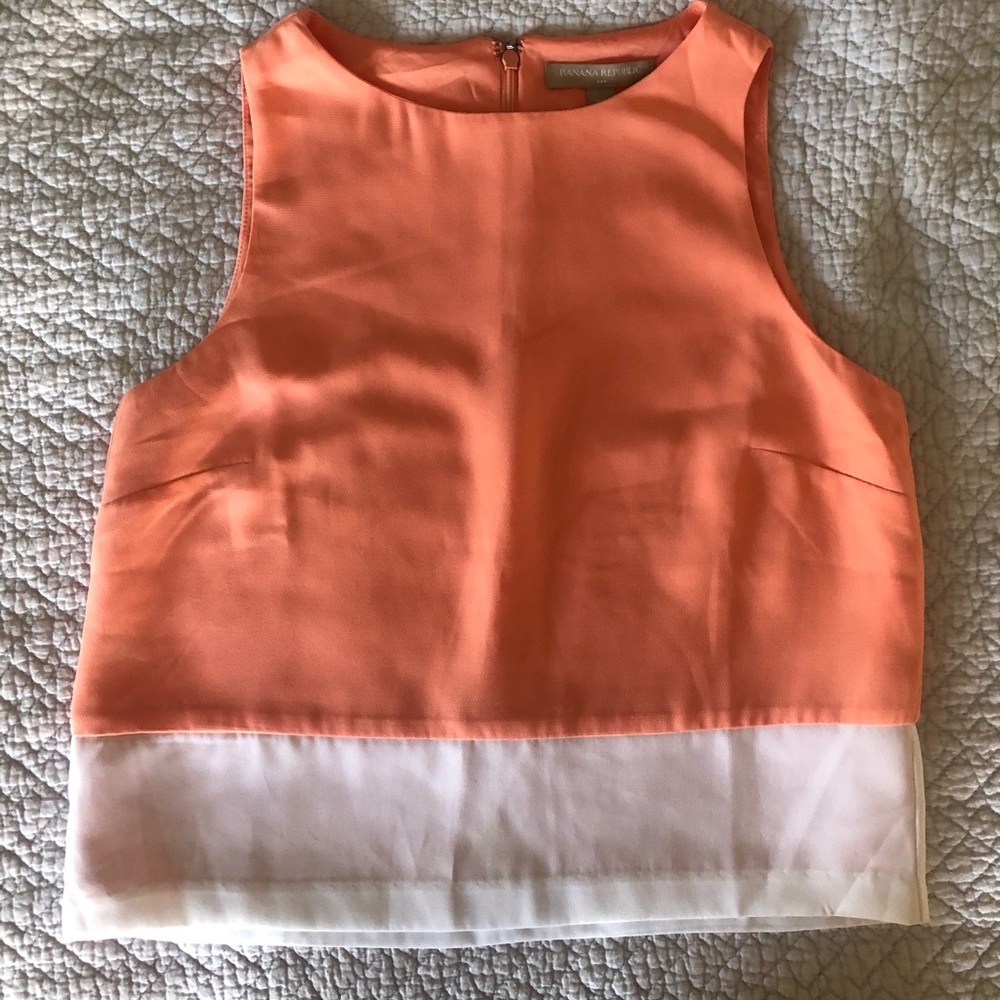 Banana republic color block tank top